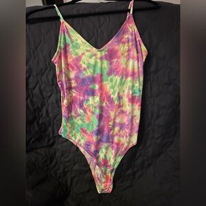 Jasmine Multicolor Tie-Dye Kids Bodysuit